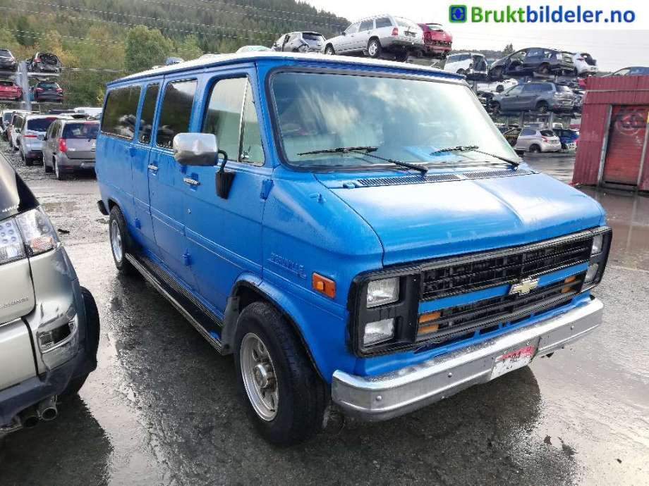 Chevrolet Van G30 1971-1996 , Motorkode: J, Girkassekode:
