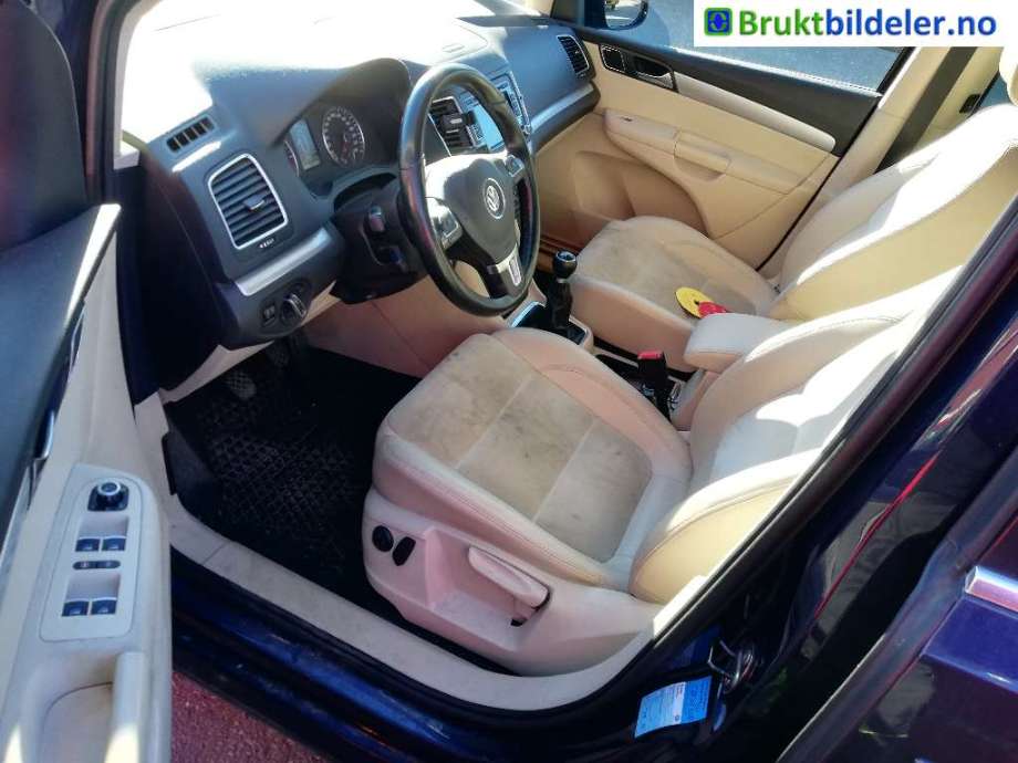 VW Sharan 2010-->> (Type II) , Motorkode: CFFB, Girkassekode: NGH