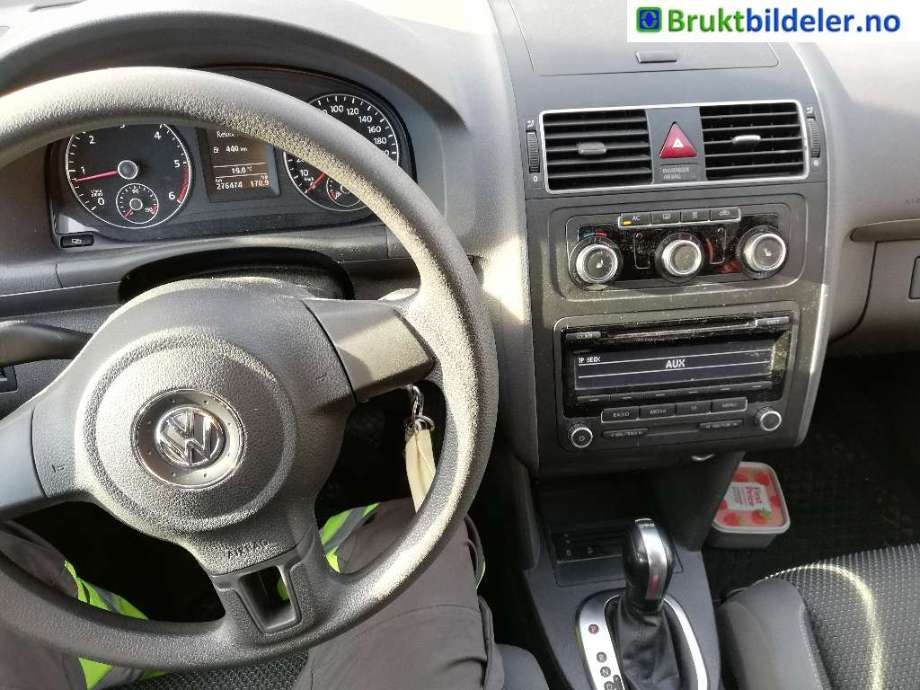 VW Touran 2010-2015 (Type I, Fase 3) , Motorkode: CAYC, Girkassekode: NKA