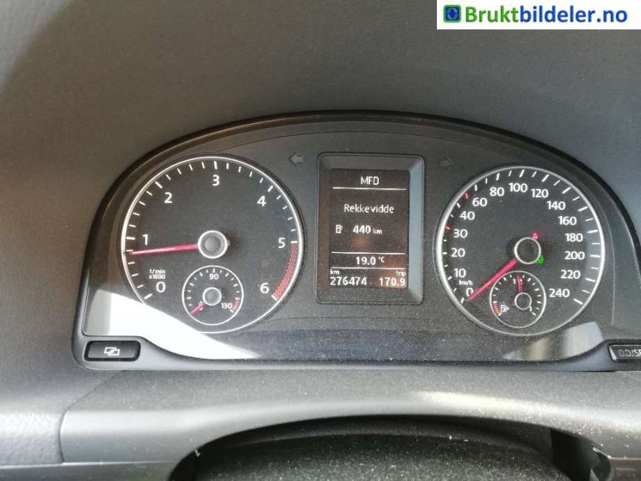 VW Touran 2010-2015 (Type I, Fase 3) , Motorkode: CAYC, Girkassekode: NKA