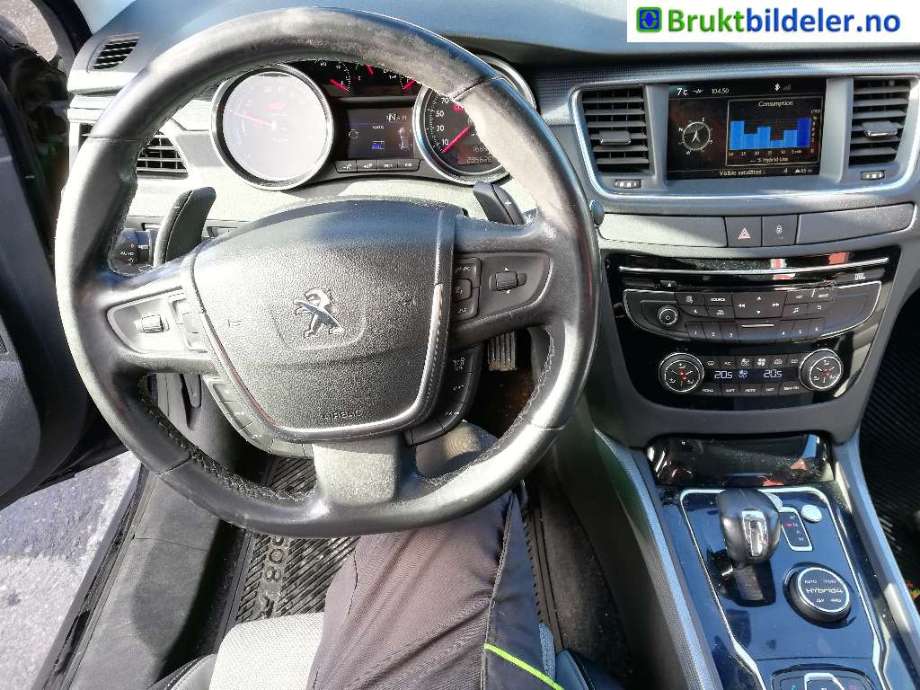 Peugeot 508 2011-2014 (Type I, Fase 1) , Motorkode: RHC, Girkassekode: 