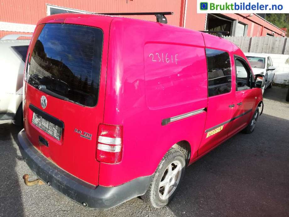 VW Caddy 2010-2015 (Type III, Fase 2) , Motorkode: CFHF, Girkassekode: NFQ