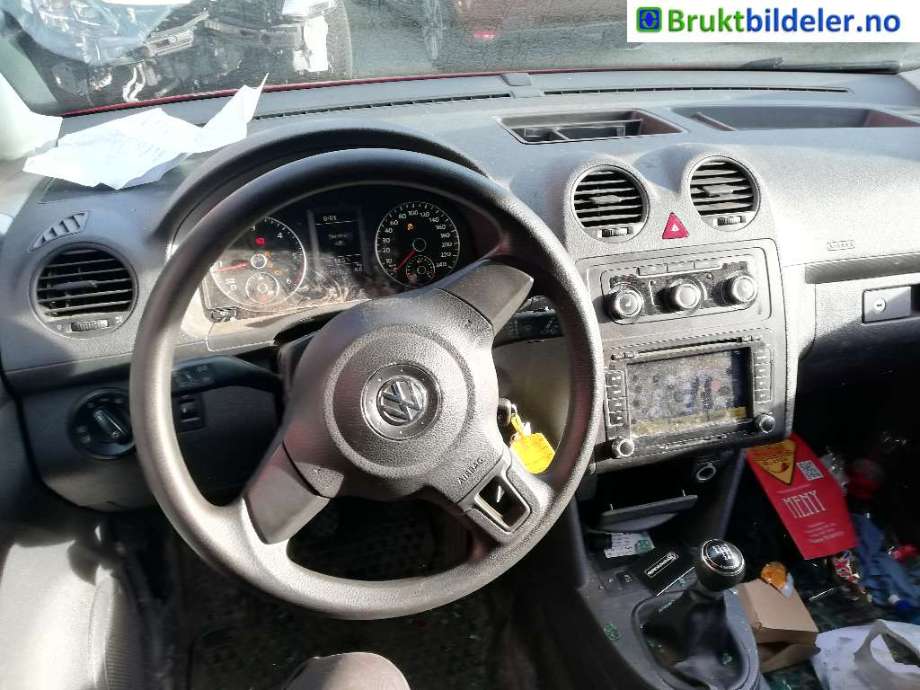 VW Caddy 2010-2015 (Type III, Fase 2) , Motorkode: CFHF, Girkassekode: NFQ