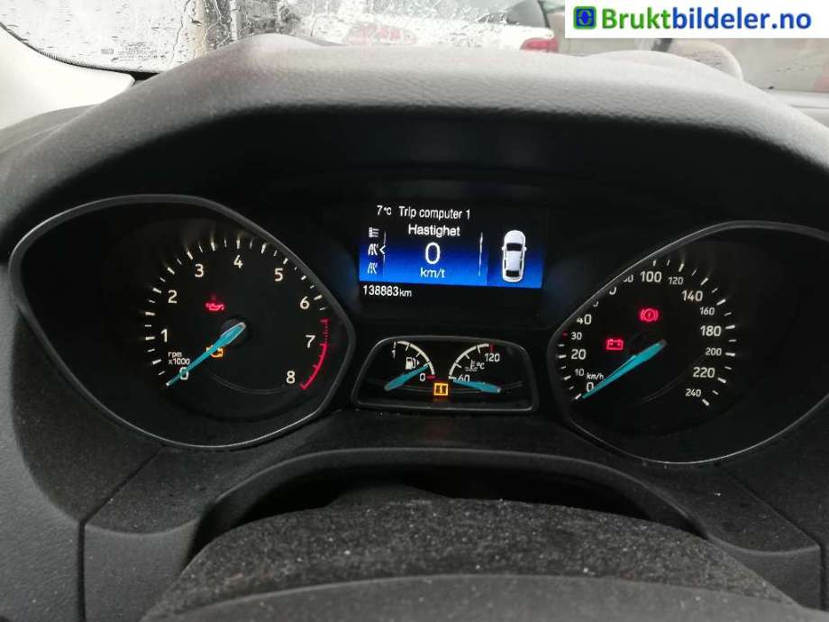 Ford Focus 2014-2018 (Type III, Fase 2) , Motorkode: M2DC, Girkassekode: 