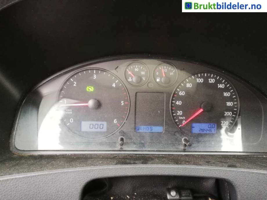 VW Transporter / Caravelle 2003-2009 (Fase 1) (T5) (T5), Motorkode: BNZ, Girkassekode: JUL
