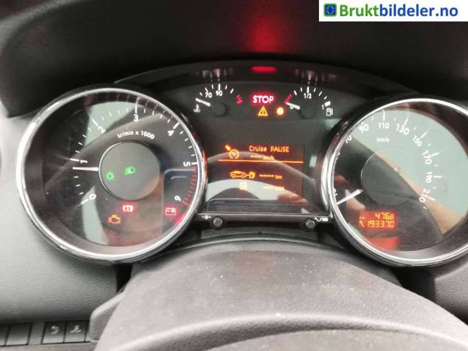 Peugeot 5008 2010-2017 (Type I) , Motorkode: 9HZ, Girkassekode: 