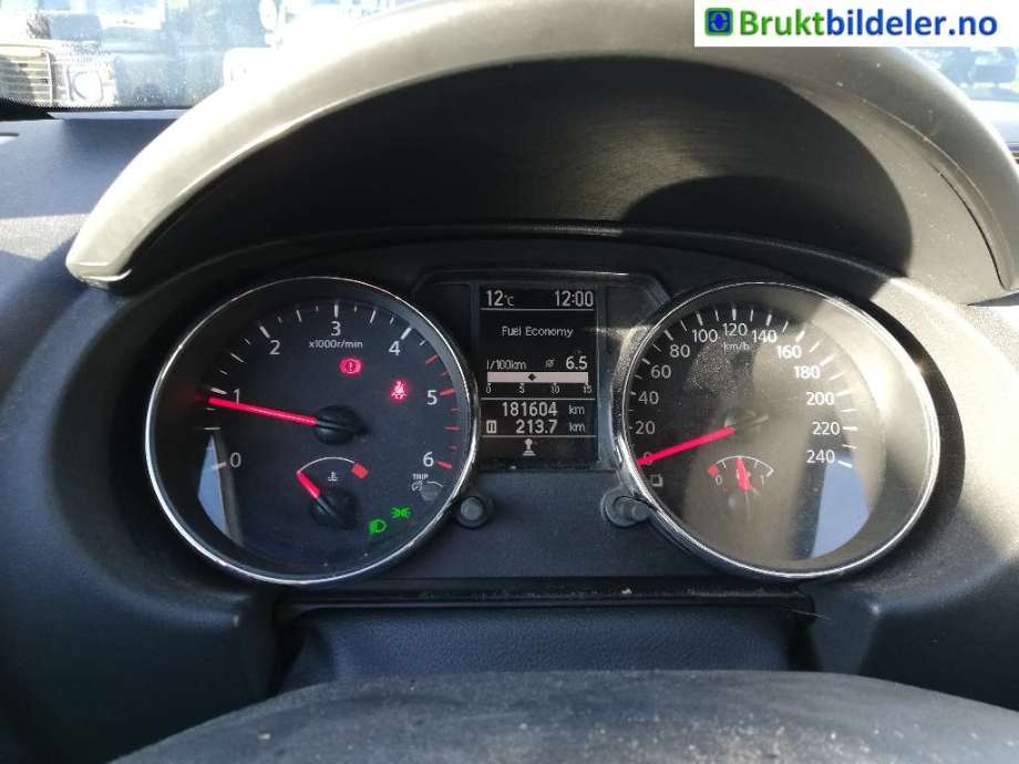 Nissan Qashqai 2010-2014 (Type I, Fase 2) delebil , Motorkode: K9K, Girkassekode: