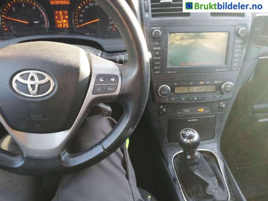 Toyota Avensis 2009-2015 (Type III, Fase 1) , Motorkode: 1AD-FTV, Girkassekode: 