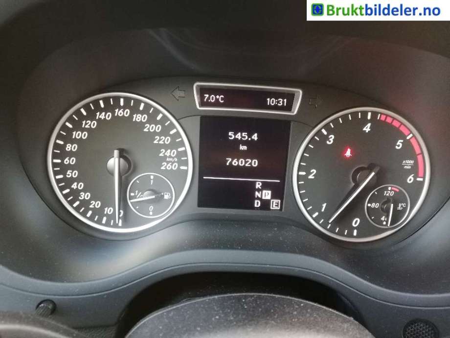 Mercedes B-Klasse 2011-2018 (W246) (W246), Motorkode: OM651.901, Girkassekode: 