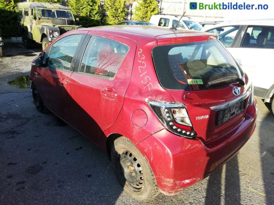 Toyota Yaris, 2012-2014 (Type III, Fase 1)  delebil , Motorkode: 1NZ-FXE