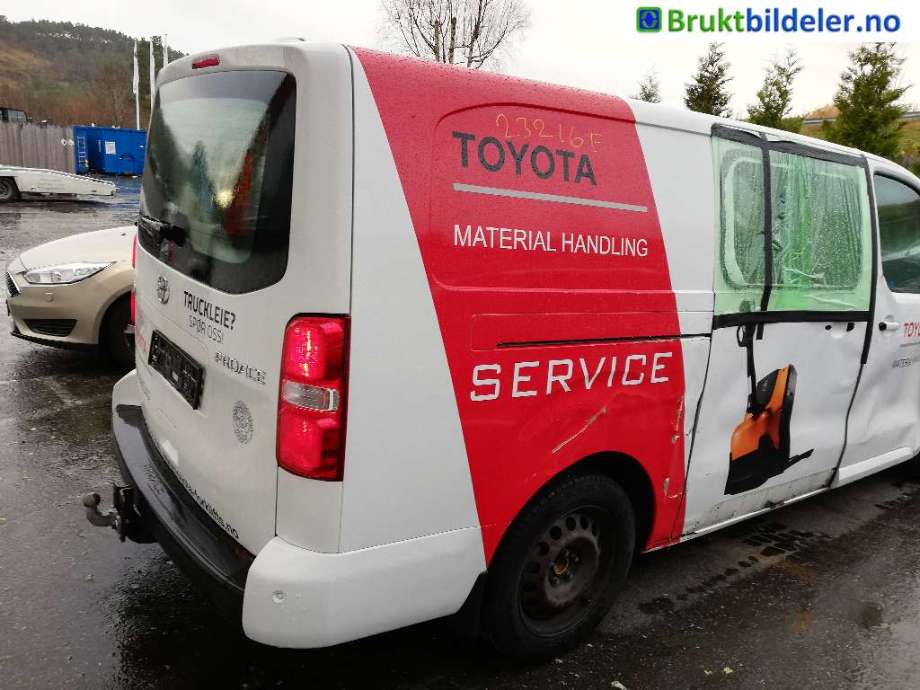 Toyota Proace 2016-->> (Type II) , Motorkode: 4WZ-FHV, Girkassekode: 