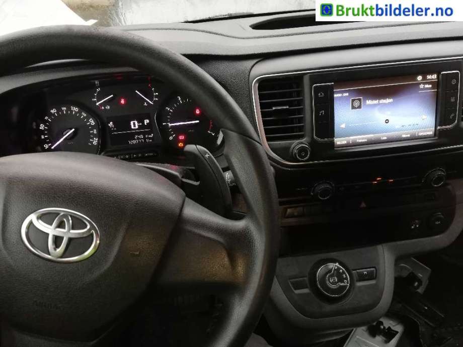 Toyota Proace 2016-->> (Type II) , Motorkode: 4WZ-FHV, Girkassekode: 