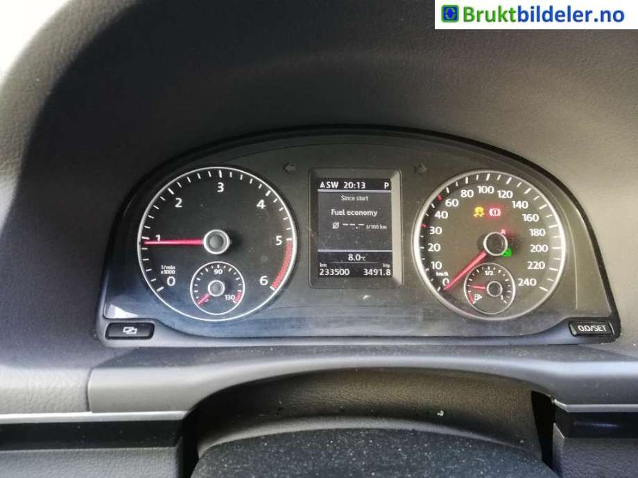 VW Touran 2010-2015 (Type I, Fase 3) , Motorkode: CFHC, Girkassekode: MSV