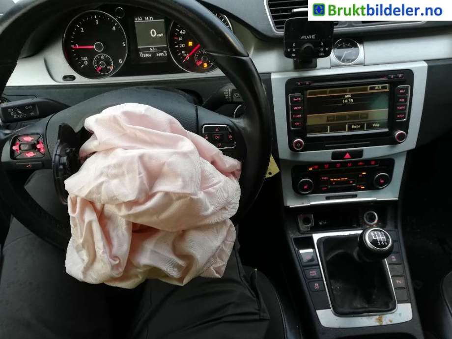 VW Passat 2011-2015 (B7) (B7), Motorkode: CFFB, Girkassekode: 