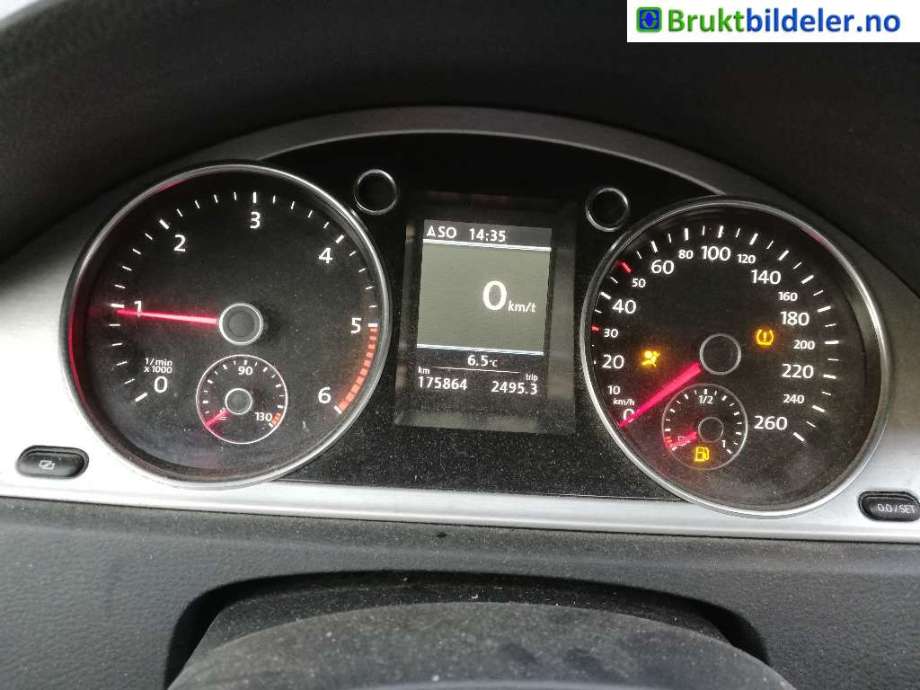 VW Passat 2011-2015 (B7) (B7), Motorkode: CFFB, Girkassekode: 