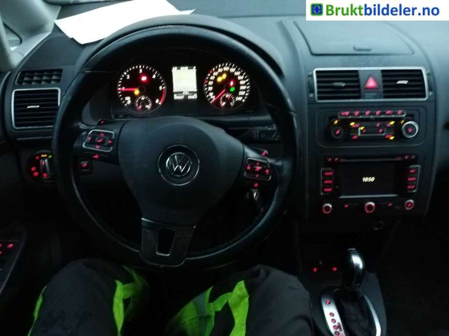 VW Touran 2010-2015 (Type I, Fase 3) , Motorkode: CFJA, Girkassekode: NJJ