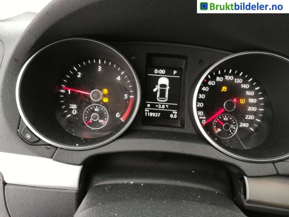 VW Golf VI 2008-2012 , Motorkode: CAYC, Girkassekode: NKA
