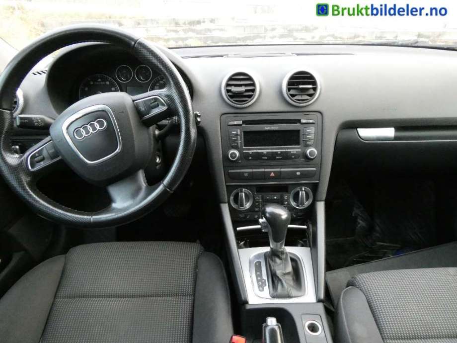 Audi A3 2009-2012 (Type II, Fase 2) , Motorkode: CAXC, Girkassekode: 