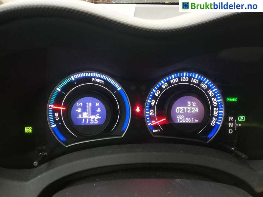 Toyota Auris 2010-2012 (Type I, Fase 2) , Motorkode: 2ZR-FXE, Girkassekode: 
