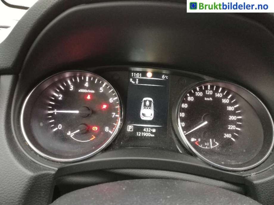 Nissan Qashqai 2014-2021 (Type II) , Motorkode: HRA2DDT, Girkassekode: 