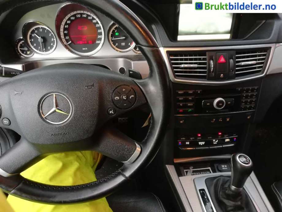 Mercedes E-Klasse 2009-2013 (Fase 1) (W212) delebil , Motorkode: OM651.924, Girkassekode: