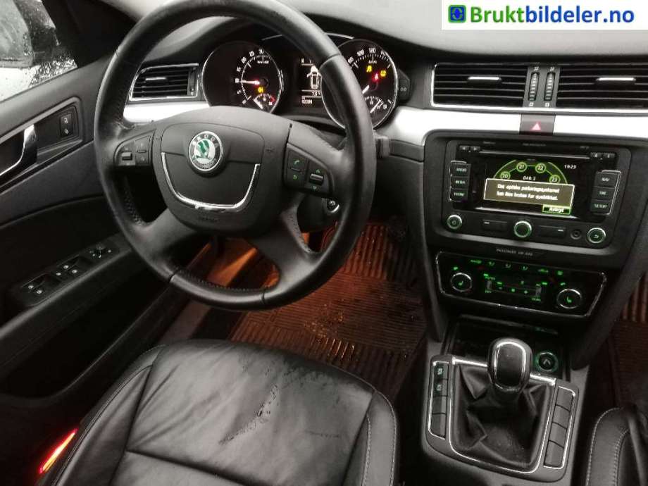 Škoda Superb 2008-2015 (Type II) , Motorkode: CFFB, Girkassekode: NFP