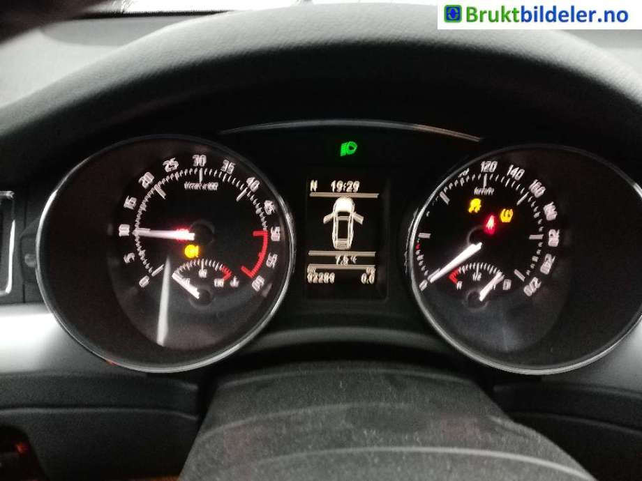 Škoda Superb 2008-2015 (Type II) , Motorkode: CFFB, Girkassekode: NFP