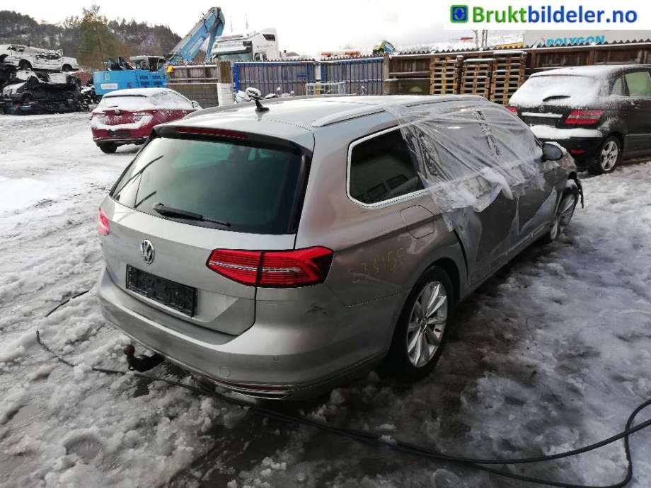 VW Passat 2015-2019 (Fase 1) (B8) (B8), Motorkode: CUKC, Girkassekode: RNV