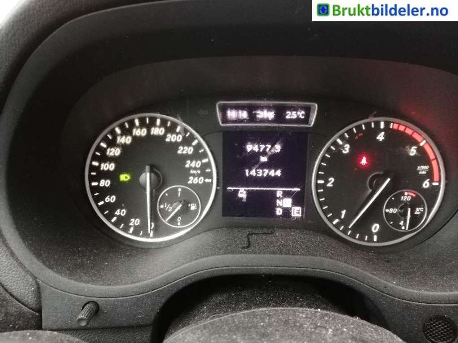 Mercedes B-Klasse 2011-2018 (W246) (W246), Motorkode: OM651.901, Girkassekode: 