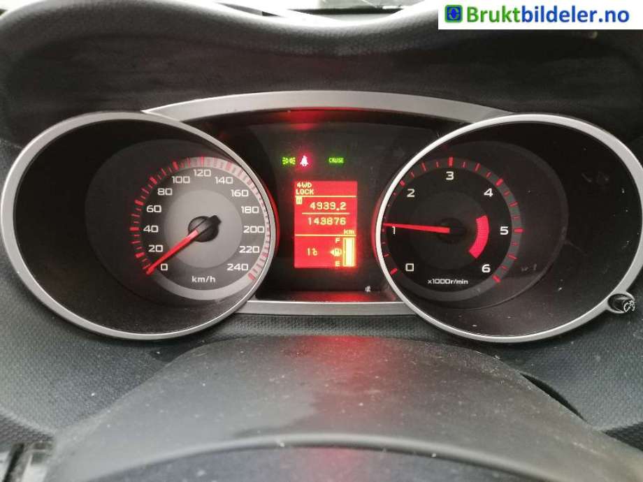 Mitsubishi Outlander 2007-2010 (Type II, Fase 1) , Motorkode: BSY, Girkassekode: 