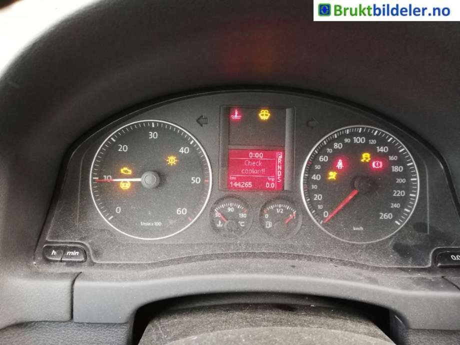 VW Golf, Plus/Cross 2005-2009 (Fase 1) , Motorkode: BLS, Girkassekode: KCW
