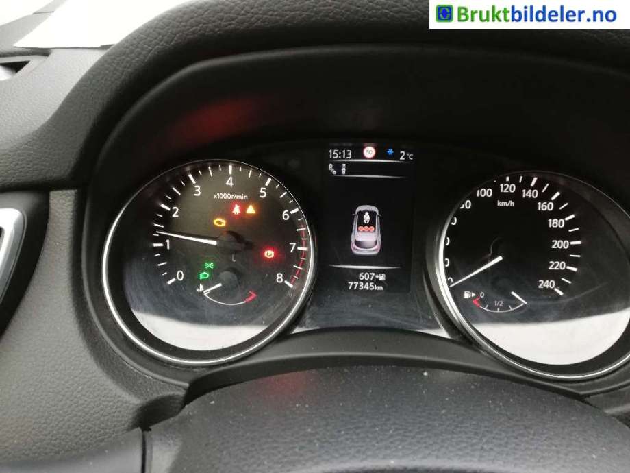Nissan Qashqai 2014-2021 (Type II) delebil , Motorkode: MR16DDT, Girkassekode: