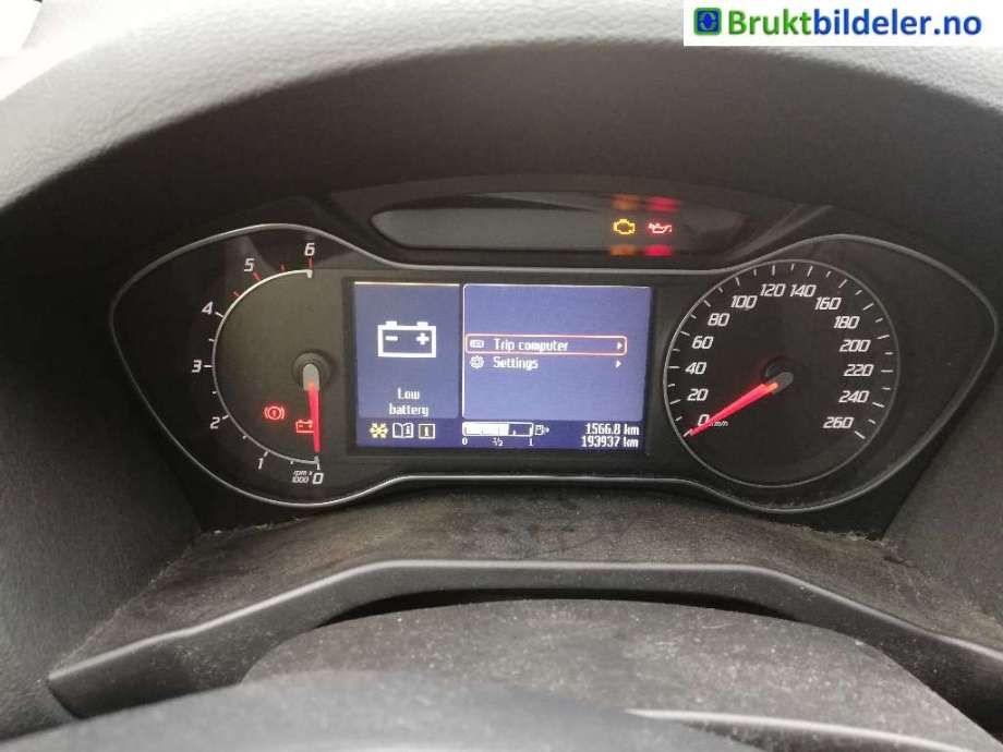 Ford Mondeo 2011-2014 (Type IV, Fase 2) , Motorkode: UFBA, Girkassekode: