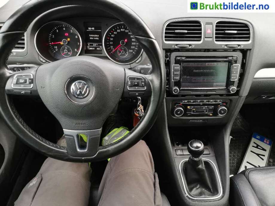 VW Golf VI 2008-2012 , Motorkode: CBZB, Girkassekode: NBW