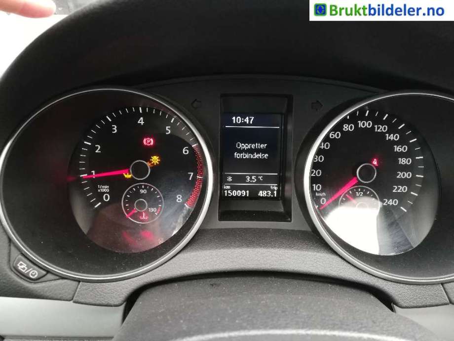 VW Golf VI 2008-2012 , Motorkode: CBZB, Girkassekode: NBW
