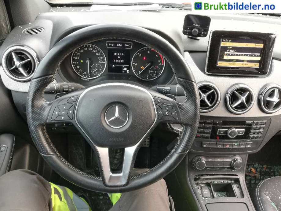 Mercedes B-Klasse 2011-2018 (W246) (W246), Motorkode: OM651.901, Girkassekode: 724.003