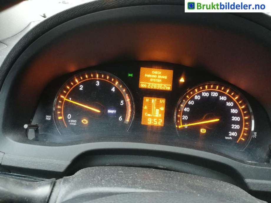 Toyota Avensis 2009-2015 (Type III, Fase 1) , Motorkode: 1AD-FTV, Girkassekode: 