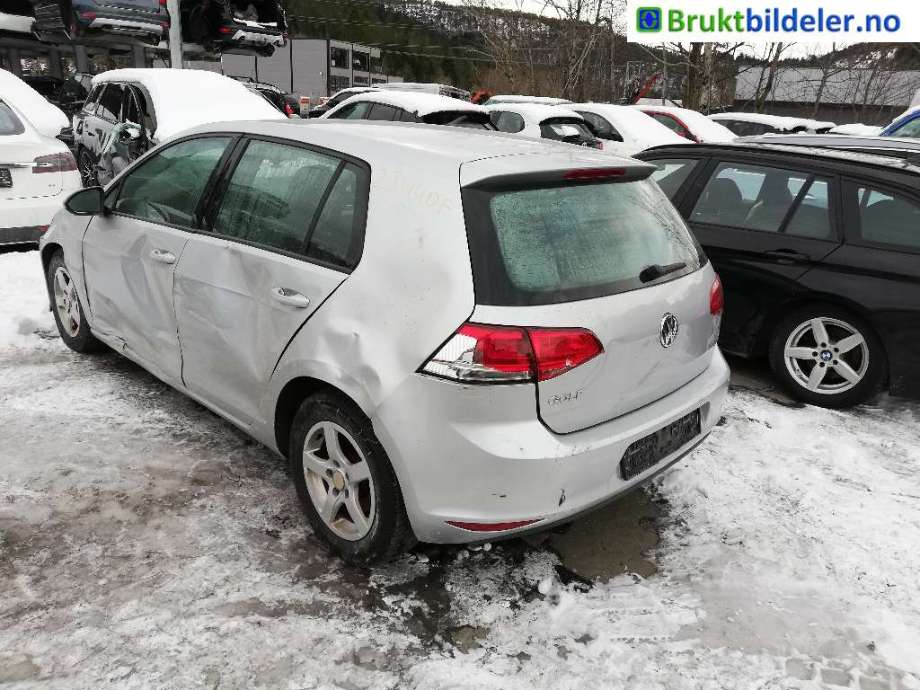 VW Golf VII 2012-2017 (Fase 1) , Motorkode: CLHA, Girkassekode: 