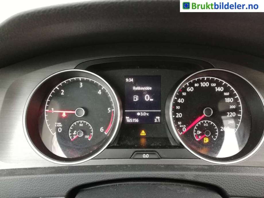 VW Golf VII 2012-2017 (Fase 1) , Motorkode: CLHA, Girkassekode: 