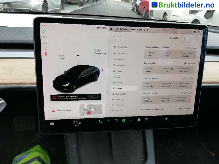 Tesla Model 3 2018-2023 (Fase 1) , Motorkode: 3D1, Girkassekode: 