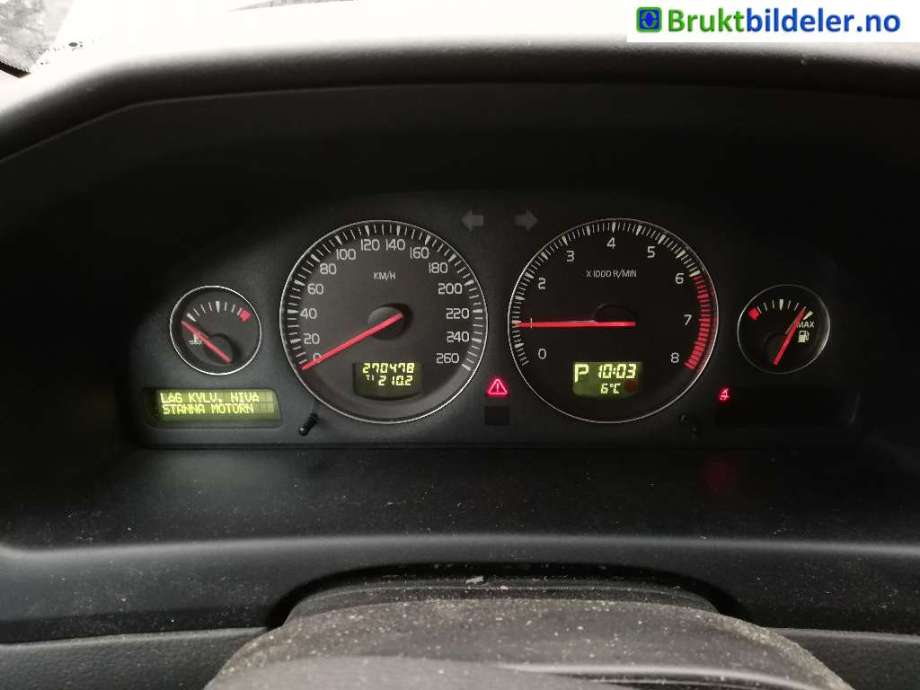 Volvo S60 2000-2004 (Type I, Fase 1) , Motorkode: B5204T5, Girkassekode: 