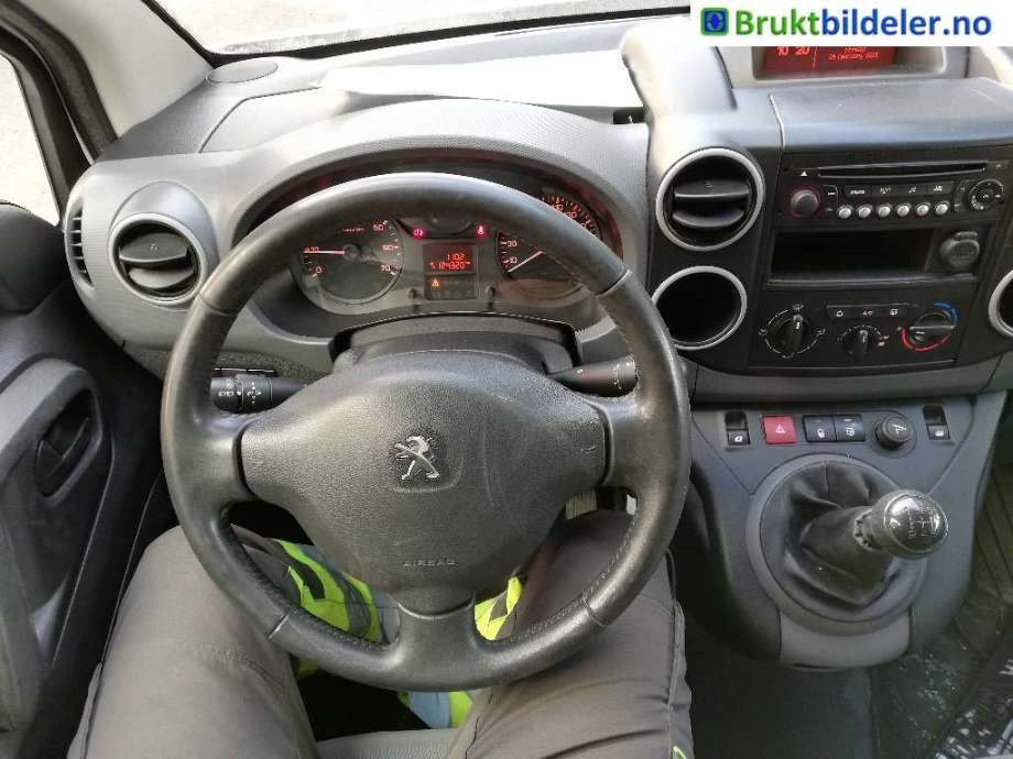 Peugeot Partner 2008-2015 (Type II, Fase 1) , Motorkode: 9HF, Girkassekode: 