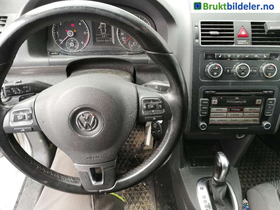 VW Touran 2010-2015 (Type I, Fase 3) delebil , Motorkode: CFHC, Girkassekode: PPY