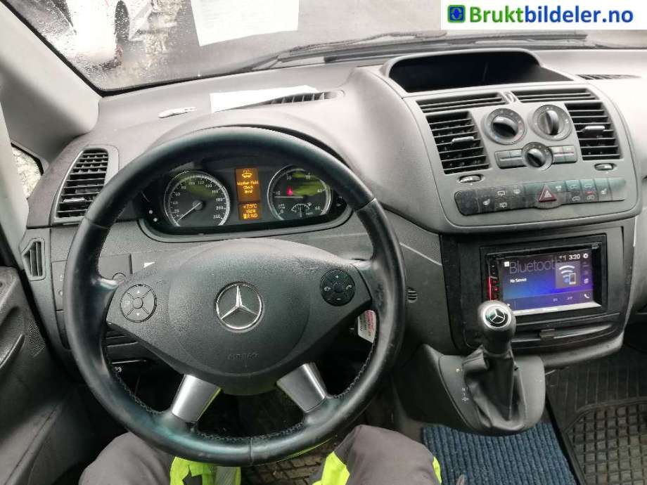 Mercedes Vito/Viano 2010-2014 (Fase 2) (W639) (W639), Motorkode: OM651.940, Girkassekode: 