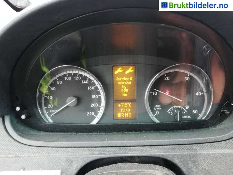 Mercedes Vito/Viano 2010-2014 (Fase 2) (W639) (W639), Motorkode: OM651.940, Girkassekode: 