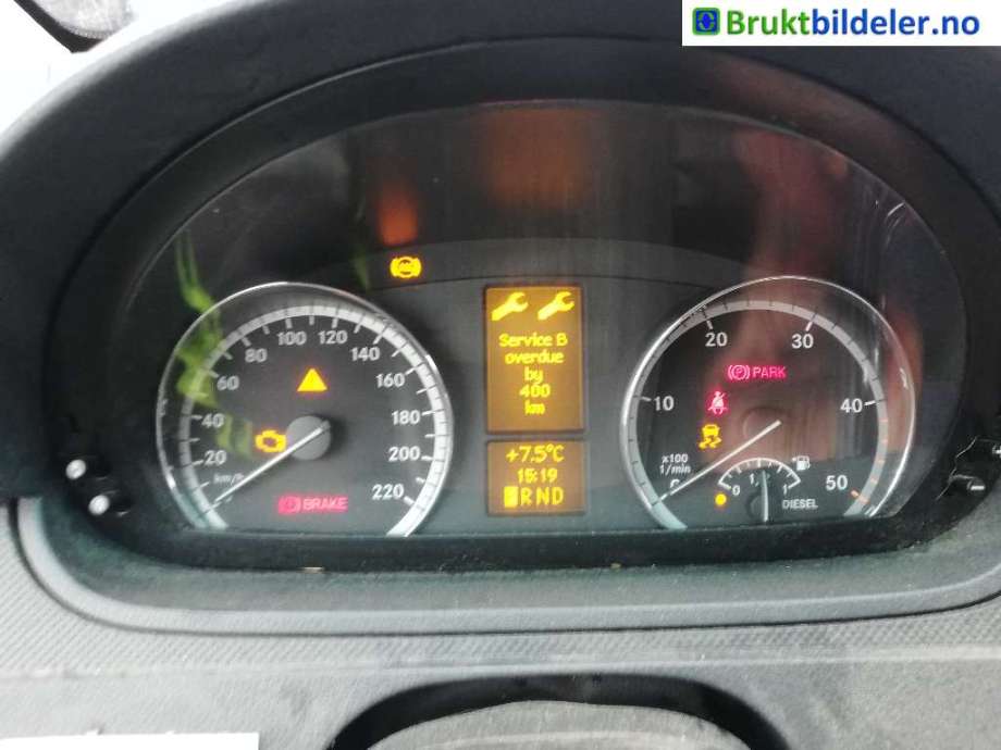 Mercedes Vito/Viano 2010-2014 (Fase 2) (W639) (W639), Motorkode: OM651.940, Girkassekode: 