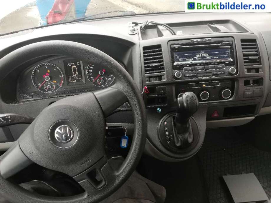 VW Transporter / Caravelle 2009-2015 (Fase 2) (T5) (T5), Motorkode: CFCA, Girkassekode: NEY