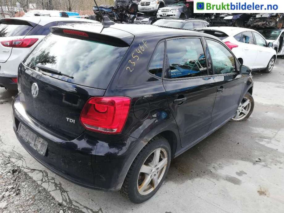 VW Polo 2009-2014 (Type V, Fase 1) , Motorkode: CAYB, Girkassekode: NUB