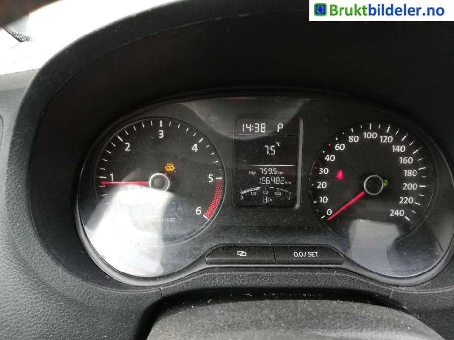 VW Polo 2009-2014 (Type V, Fase 1) , Motorkode: CAYB, Girkassekode: NUB