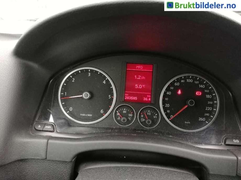 VW Tiguan 2007-2011 (Type I, Fase 1) , Motorkode: CBAB, Girkassekode: KUG